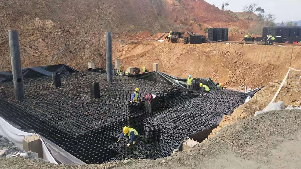 浙江德勵石簽約并施工婺源體育中心項(xiàng)目雨水收集系統(tǒng)